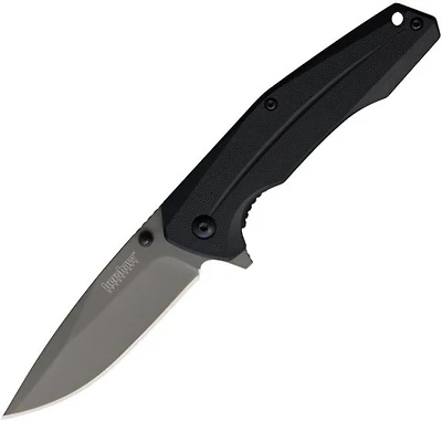 Kershaw Asteroid Spring Assisted Knife Gray GFN [3.625" Black 8Cr13MoV] 1360X