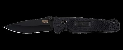 SOG Vision Arc Manual Knife Black GRN [3.80" Black Plain] VS03