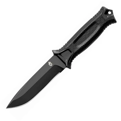 Gerber StrongArm Fixed Blade Knife Black [4.875" Plain Black] Drop Point 31-001038