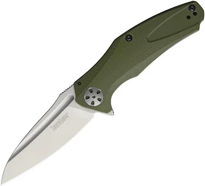 Kershaw Natrix Spring Assisted Knife OD Green G-10 [3.25" Stonewash 8Cr13MoV] 7007OL
