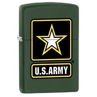 U.S. Army Logo (GREEN) Zippo