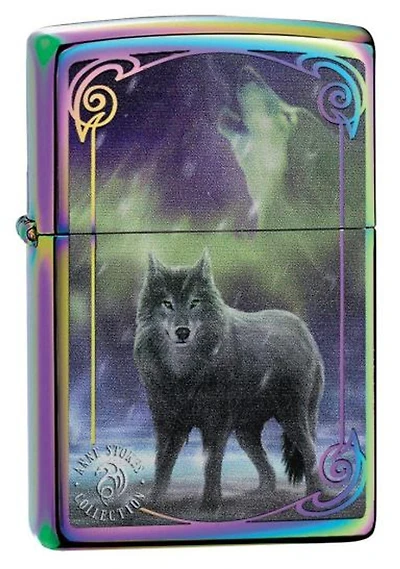 Anne Stokes Wolf Spectrum Zippo