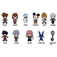 Kingdom Hearts (Series 4) 3D Foam Bag Clip [1 Random Bag]