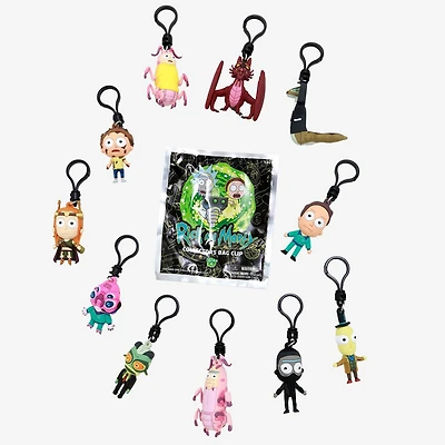 Rick & Morty (Series 4) 3D Foam Bag Clip [1 Random Bag]