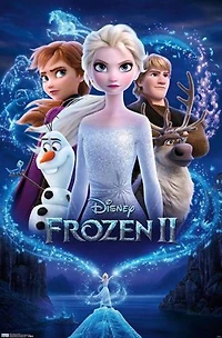 Disney Frozen II Cartoon Poster