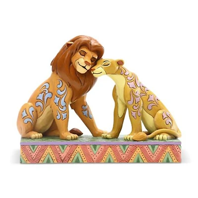 Disney The Lion Kind Simba and Nala Curled Up Statue Jim Shore