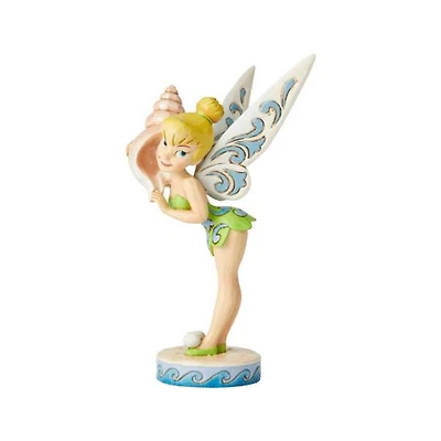 Disney Peter Pan Tinkerbell with Seashell Statue Jim Shore