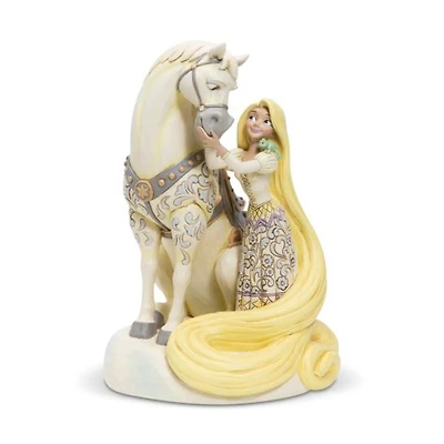 Disney Tangled Rapunzel White Woodland Statue Jim Shore