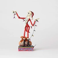 Disney Nightmare Before Christmas Jack Santa Statue