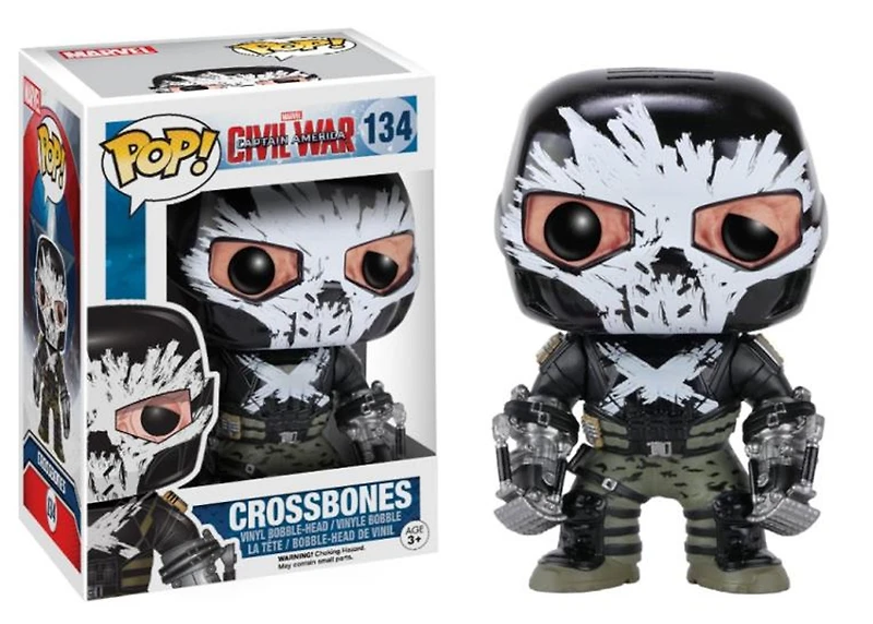 Pop! Captain America: Civil War Crossbones #134 Vinyl Figure