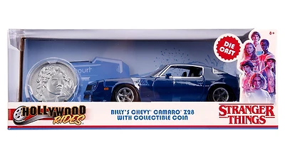 Model Car - 1:24 Stranger Things Chevy 1979 Camaro with Coin Bill
