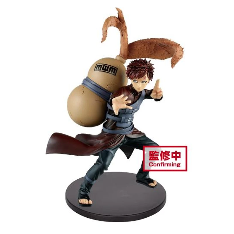 Naruto Gaara Shippuden Vibration Stars Banpresto Statue