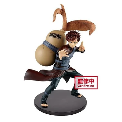 Naruto Gaara Shippuden Vibration Stars Banpresto Statue