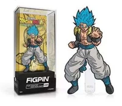 Dragon Ball Z Super Saiyan God Gogeta FiGPiN #243 Enamel Pin Chase