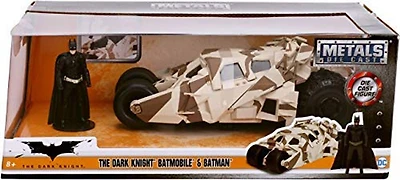 Model Car - 1:24 The Dark Knight Camo Version 2008 - Batmobile & Batman