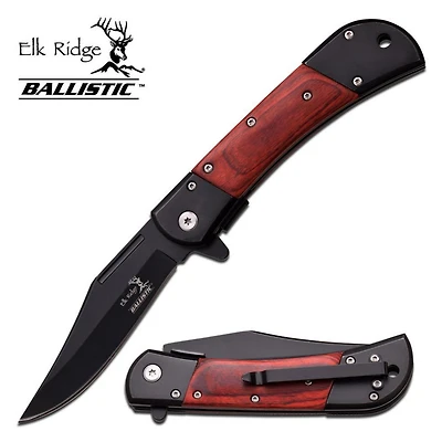 Elk Ridge Ballistic Brown Wood AO