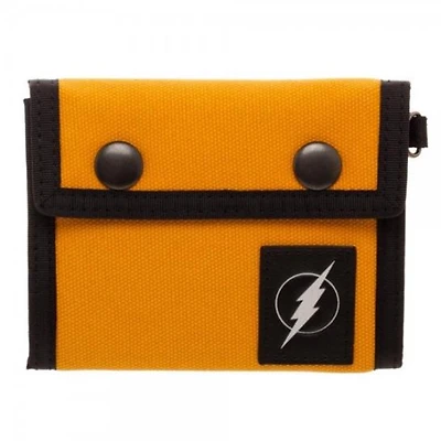 Flash Orange Tri-Fold Wallet