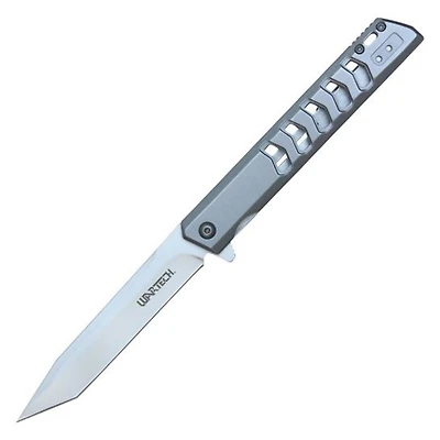 Wartech Slim Tanto (SILVER) AO Pocket Knife