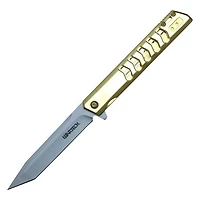 Wartech Slim Tanto (GOLD) AO Pocket Knife