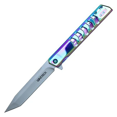 Wartech Slim Tanto (RAINBOW) AO Pocket Knife