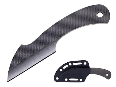 5.5" Stec T12 File Fixed Blade with Kydex Sheath