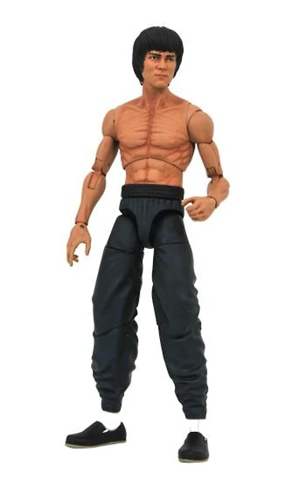 FIGURE SELECT - BRUCE LEE SHIRTLESS (AF)