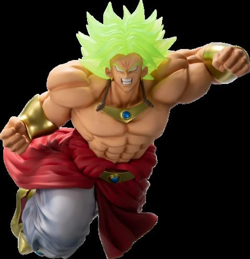 Dragon Ball Super Saiyan Broly Green Bandai Tamashii Nations Statue