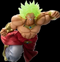 Dragon Ball Super Saiyan Broly Green Bandai Tamashii Nations Statue