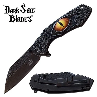 DS - Silver Dragon Eye AO Pocket Knife