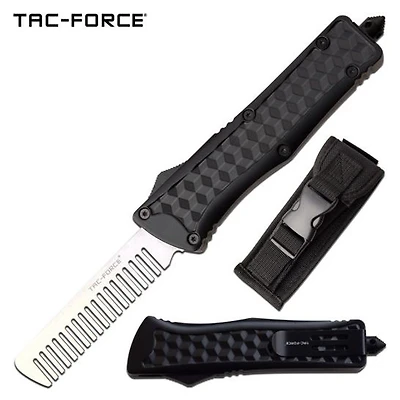 Tac-Force Carbon OTF Beard Comb