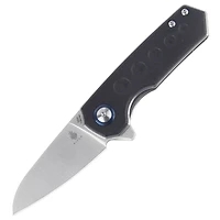 Kizer Lieb Manual Knife Liner Lock Black G-10 [2.375" Satin N690] Wharncliffe V24541N1