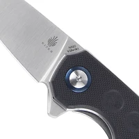 Kizer Lieb Manual Knife Liner Lock Black G-10 [2.375" Satin N690] Wharncliffe V24541N1