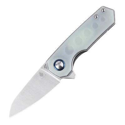 Kizer Lieb Manual Knife Liner Lock OD Green G-10 [2.375" Satin N690] Wharncliffe V2541N1