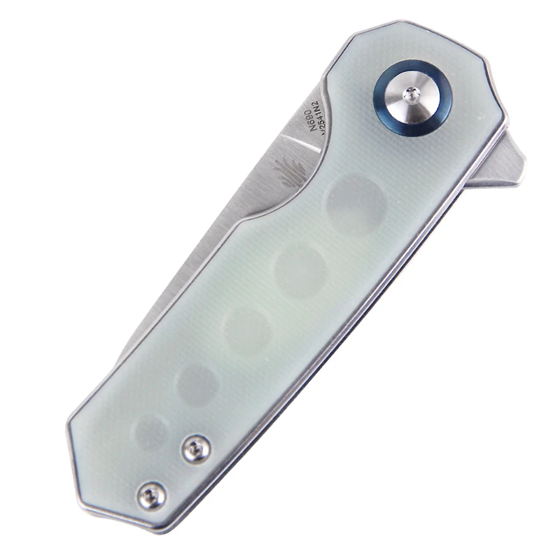 Kizer Lieb Manual Knife Liner Lock OD Green G-10 [2.375" Satin N690] Wharncliffe V2541N1