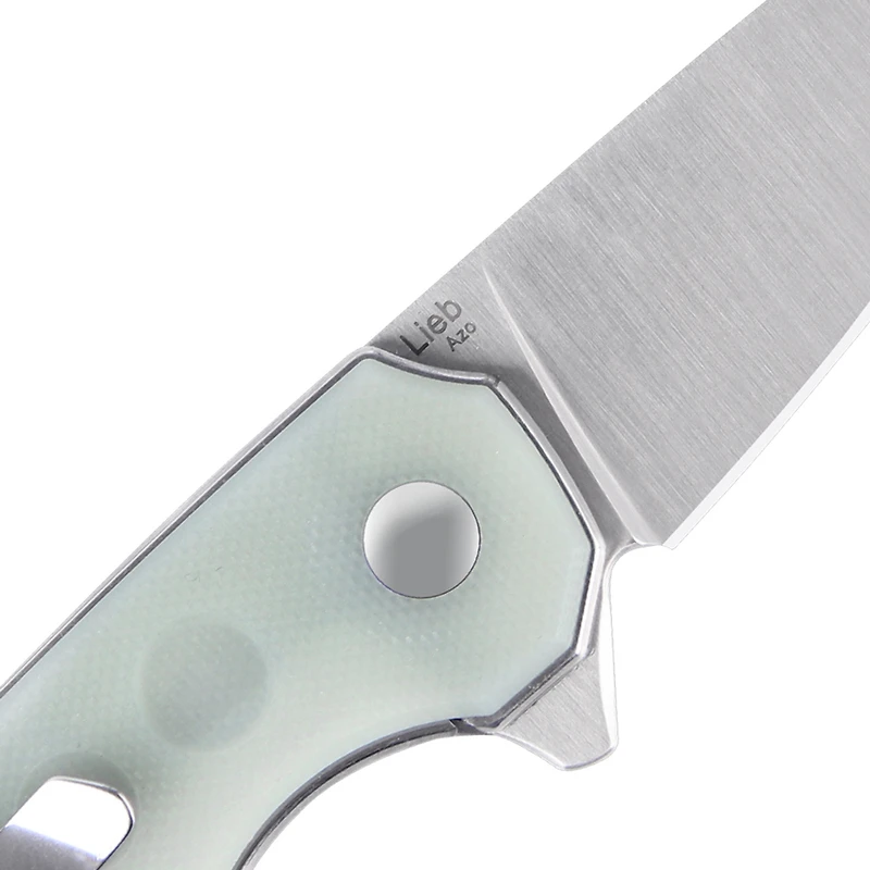 Kizer Lieb Manual Knife Liner Lock OD Green G-10 [2.375" Satin N690] Wharncliffe V2541N1