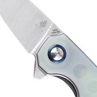 Kizer Lieb Manual Knife Liner Lock OD Green G-10 [2.375" Satin N690] Wharncliffe V2541N1