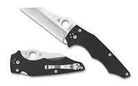 Spyderco Yojumbo Folding Knife Compression Lock Black G-10 [4.00" Satin S30V]  C253GP