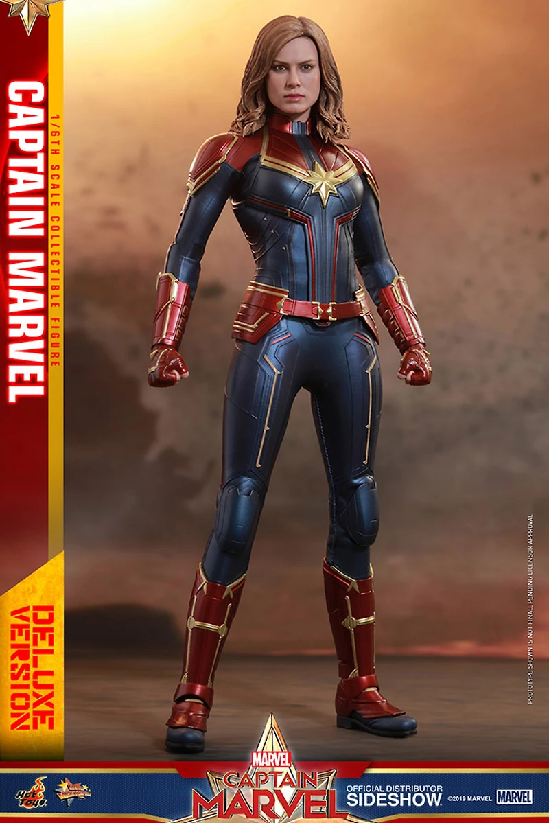 Figure Marvel - Captain Marvel (Deluxe Version) - Sixth Scale (HT)