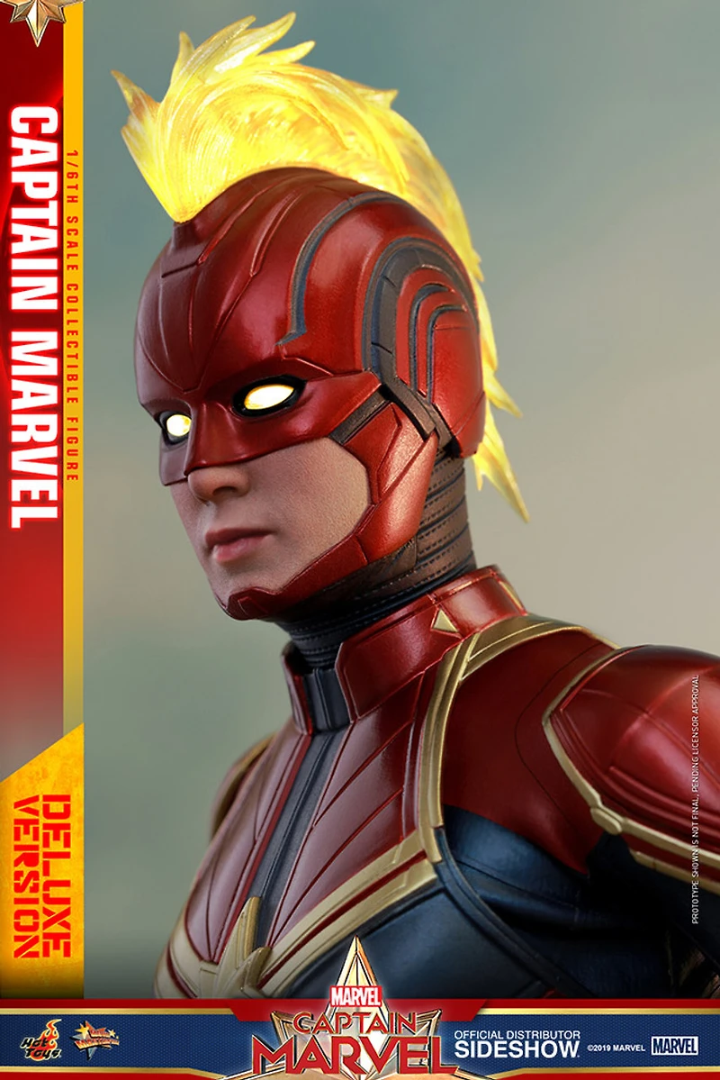 Figure Marvel - Captain Marvel (Deluxe Version) - Sixth Scale (HT)