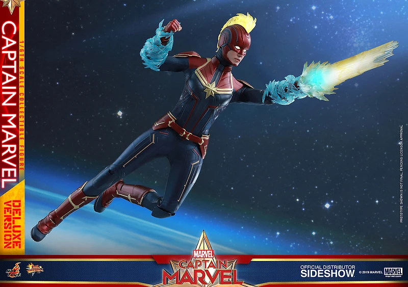 Figure Marvel - Captain Marvel (Deluxe Version) - Sixth Scale (HT)
