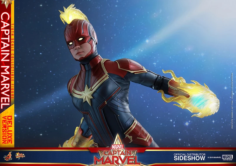 Figure Marvel - Captain Marvel (Deluxe Version) - Sixth Scale (HT)