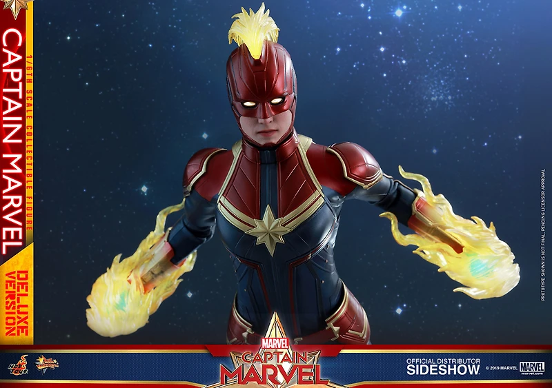 Figure Marvel - Captain Marvel (Deluxe Version) - Sixth Scale (HT)