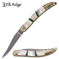 Elk Ridge Toothpick MOP Folding knife
