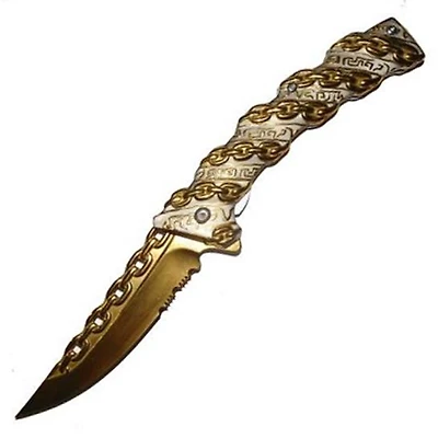 Chain (GOLD) AO Pocket Knife
