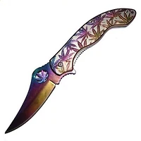 Leaf (RAINBOW) AO Pocket Knife
