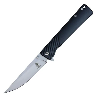 BuckShot Slim Line (BLACK) AO Pocket Knife