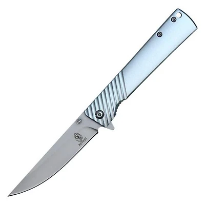 BuckShot Slim Line (GREY) AO Pocket Knife