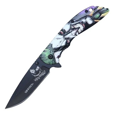 Wartech Joker Face AO Pocket Knife