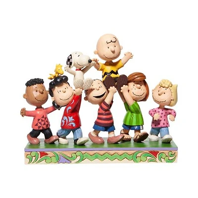 Iconix Peanuts Gang Statue Jim Shore
