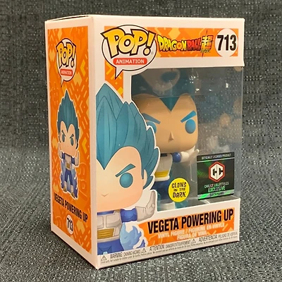 Pop! Dragon Ball Z Super Vegeta #713 Glow In The Dark Vinyl Figure